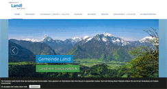 Desktop Screenshot of landl.at