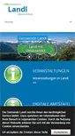 Mobile Screenshot of landl.at