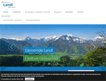 Tablet Screenshot of landl.at
